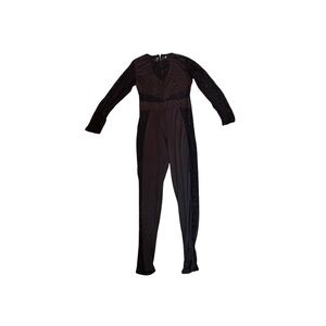 Fashion Nova Black Lace Jumpsuit